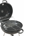 Parrilla de carbón redonda Ø57x90cm con ruedas y tapa Seara Elección