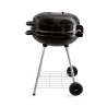 Parrilla de carbón redonda Ø57x90cm con ruedas y tapa Seara Modelo