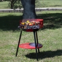 Parrilla redonda de carbón en acero con rejilla ajustable Brava Venta