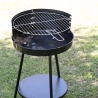 Barbacoa de carbón con parrilla ajustable redonda Ø 38cm Grato Rebajas