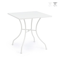 Mesa de jardín cuadrada de acero 70x70x71cm Bizzotto Kelsie Promoción