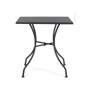 Mesa de jardín cuadrada de acero 70x70x71cm Bizzotto Kelsie Elección