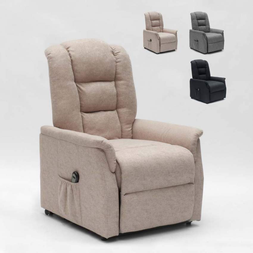 Sillón Elevador Power-Lift para Mayores con Ruedas Traseras Emma Stock Sillón Elevador Power-Lift para Mayores con Ruedas Traseras Emma Stock