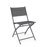 Silla plegable de exterior de acero y textilene Bizzotto Martinez Descueto