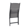 Silla plegable de exterior de acero y textilene Bizzotto Martinez Elección