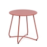 Mesa redonda para exterior 45cm diseño moderno Bizzotto Austin Coste