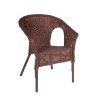 Silla butaca de jardín para exteriores en ratán tejido Bizzotto Alliss Modelo