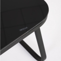 Set de jardín moderno con sofá, 2 sillones y mesa Bizzotto Gonzalo 