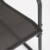 Set de jardín moderno con sofá, 2 sillones y mesa Bizzotto Gonzalo 