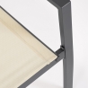 Conjunto de jardín 2 sillas sofá mesa beige Bizzotto Florida Elección
