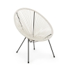Sillón exterior de cuerda diseño spaghetti Bizzotto Parker Modelo