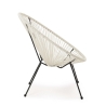 Sillón exterior de cuerda diseño spaghetti Bizzotto Parker Características