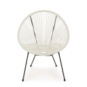 Sillón exterior de cuerda diseño spaghetti Bizzotto Parker Medidas