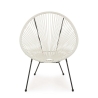 Sillón exterior de cuerda diseño spaghetti Bizzotto Parker Medidas