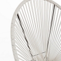 Sillón exterior de cuerda diseño spaghetti Bizzotto Parker Precio