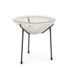 Mesa redonda de exterior Ø50cm tejida en cuerda Bizzotto Parker Oferta