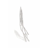 Conjunto de mesa y 2 sillas de exterior de hierro blanco Provence Breakfast Rebajas