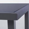Conjunto de jardín 2 sillas modernas con mesa 45x45cm Bizzotto Auri Catálogo