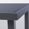 Conjunto de jardín 2 sillas modernas con mesa 45x45cm Bizzotto Auri Catálogo