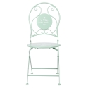 Conjunto de mesa y 2 sillas plegables de exterior verde Le Regole dell'Aperitivo Rebajas