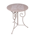 Juego de mesa para exterior con 2 sillas plegables Le Regole di un Buon Caffè Rebajas