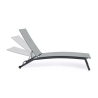 Tumbona reclinable con ruedas antracita Bizzotto Nildas Oferta
