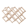 Botellero plegable de madera de pino 53x17x38 Vintor Promoción