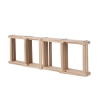Botellero plegable de madera de pino 53x17x38 Vintor Rebajas