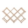 Botellero plegable de madera de pino 53x17x38 Vintor Oferta