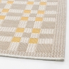 Alfombra rectangular 160x230 para exterior e interior beige oro Bizzotto Marcel Oferta