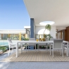 Alfombra rectangular 160x230 para exterior e interior beige oro Bizzotto Marcel Venta