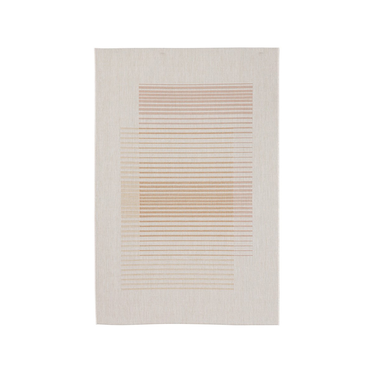 Alfombra de exterior rectangular beige y naranja 160x230 cm Bizzotto Kino Promoción Alfombra de exterior rectangular beige y naranja 160x230 cm Bizzotto Kino Promoción