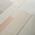 Alfombra de exterior rectangular beige y naranja 160x230 cm Bizzotto Kino Rebajas