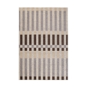 Alfombra para interior y exterior de poliéster gris marrón beige Hada Promoción