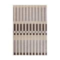 Alfombra para interior y exterior de poliéster gris marrón beige Hada Promoción
