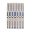 Alfombra interior exterior azul beige gris de poliéster Bizzotto Hada Promoción