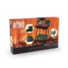 Parrilla de carbón con rejilla ajustable 58x38xh82cm Grilza Stock