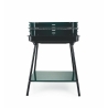 Parrilla de carbón con rejilla ajustable 58x38xh82cm Grilza Catálogo