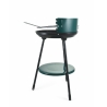 Parrilla de carbón redonda Ø 42cm ajustable en altura Zafro Stock