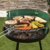 Parrilla de carbón redonda Ø 42cm ajustable en altura Zafro Modelo
