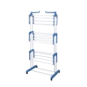 Tendedero tipo torre de metal con alas plegables y ruedas Towerdry Venta