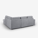 Sofá cama 3 plazas con chaise longue derecha con almacenaje Belka Descueto