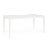 Mesa de exterior moderna 160x90cm de aluminio Bizzotto Nebula Catálogo