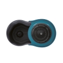 Mopa rotativa para suelos con cubo de 16L y fregona redonda Super Mop Oferta