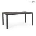 Mesa de exterior rectangular 150x80 de aluminio Bizzotto Hilde Promoción