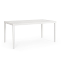 Mesa de exterior rectangular 150x80 de aluminio Bizzotto Hilde Modelo