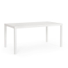 Mesa de exterior rectangular 150x80 de aluminio Bizzotto Hilde Modelo