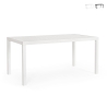 Mesa de exterior rectangular 150x80 de aluminio Bizzotto Hilde Oferta