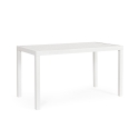 Mesa de exterior moderna rectangular 130x68cm de aluminio Bizzotto Hilde Descueto