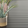 Mesa de exterior moderna rectangular 130x68cm de aluminio Bizzotto Hilde Coste